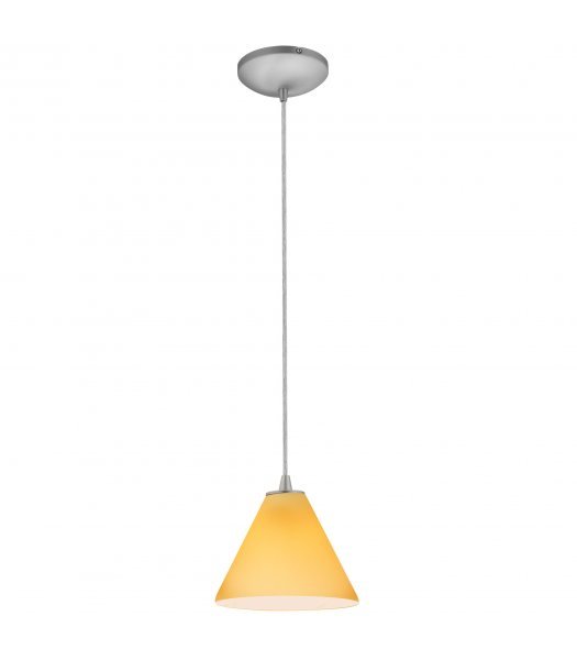 Access 28004-1C-BS-AMB Martini Cord Pendant 